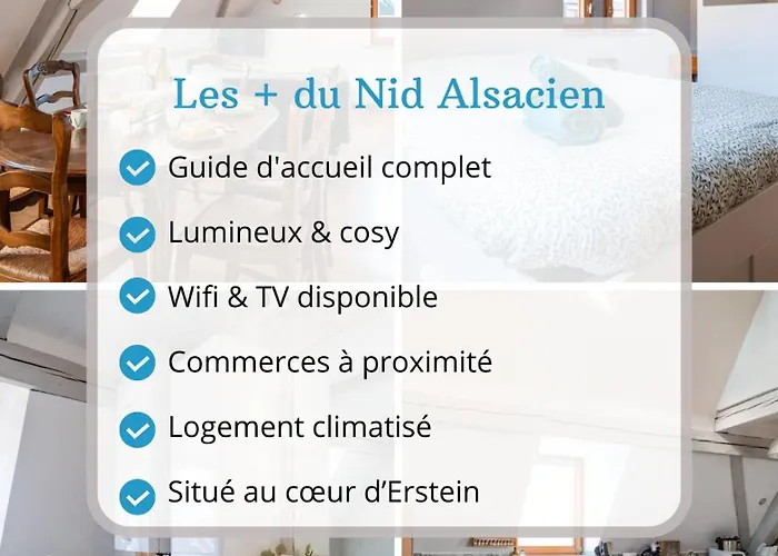 Le Nid Alsacien - Centre Ville - Proche Parking Gratuit - Europa-Park *
